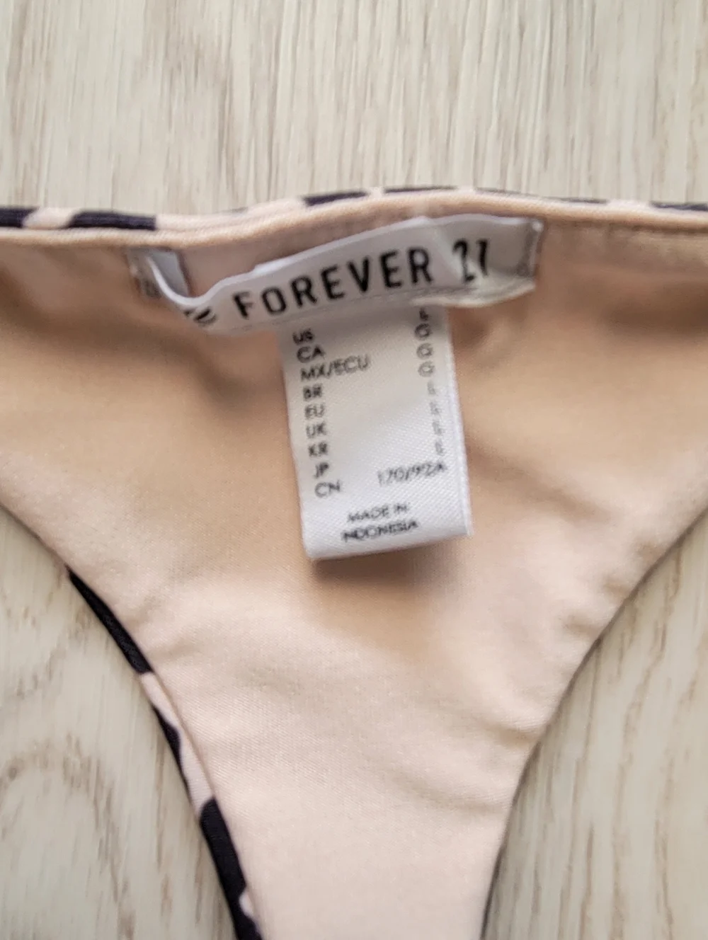 Forever 21 Leopard Print Racerback Sports Bra - Large - Picture 7 of 12